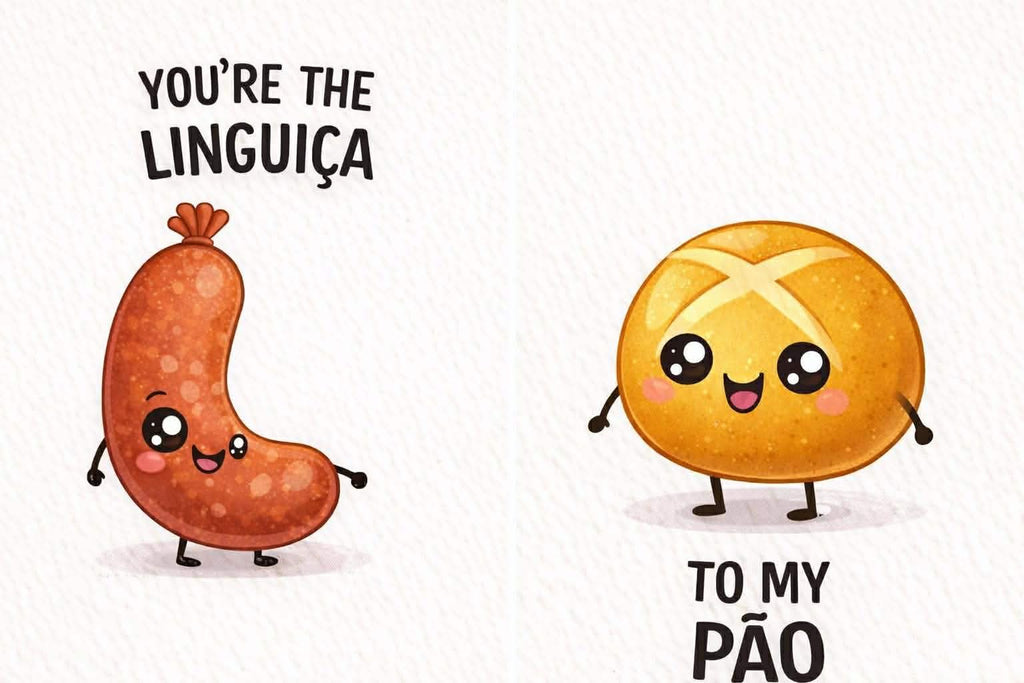 You’re the Linguiça to My Pão Tumblers