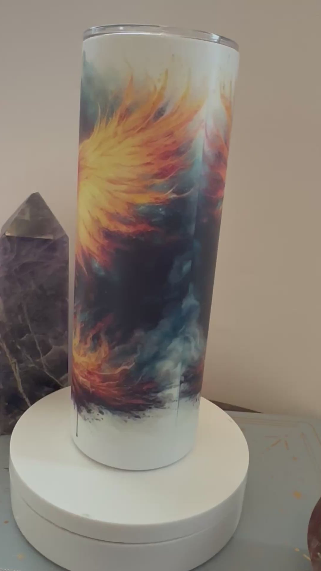 And Still I Rise- 20oz Glow-in-the-Dark Sublimation Tumbler